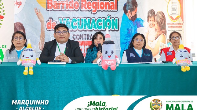 Importante Conferencia de Prensa del Barrido Regional Contra el Sarampión 