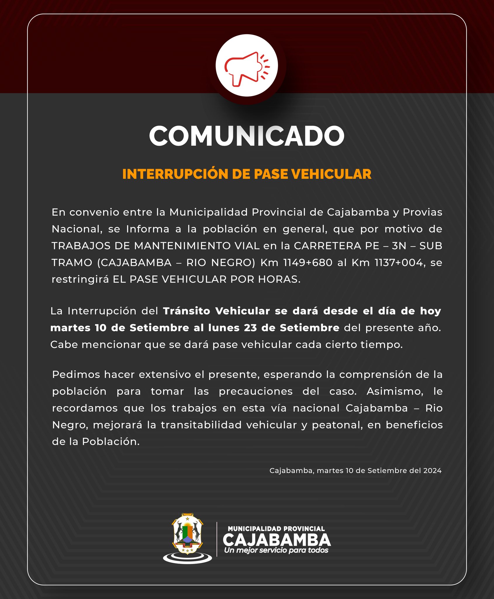 Comunicado