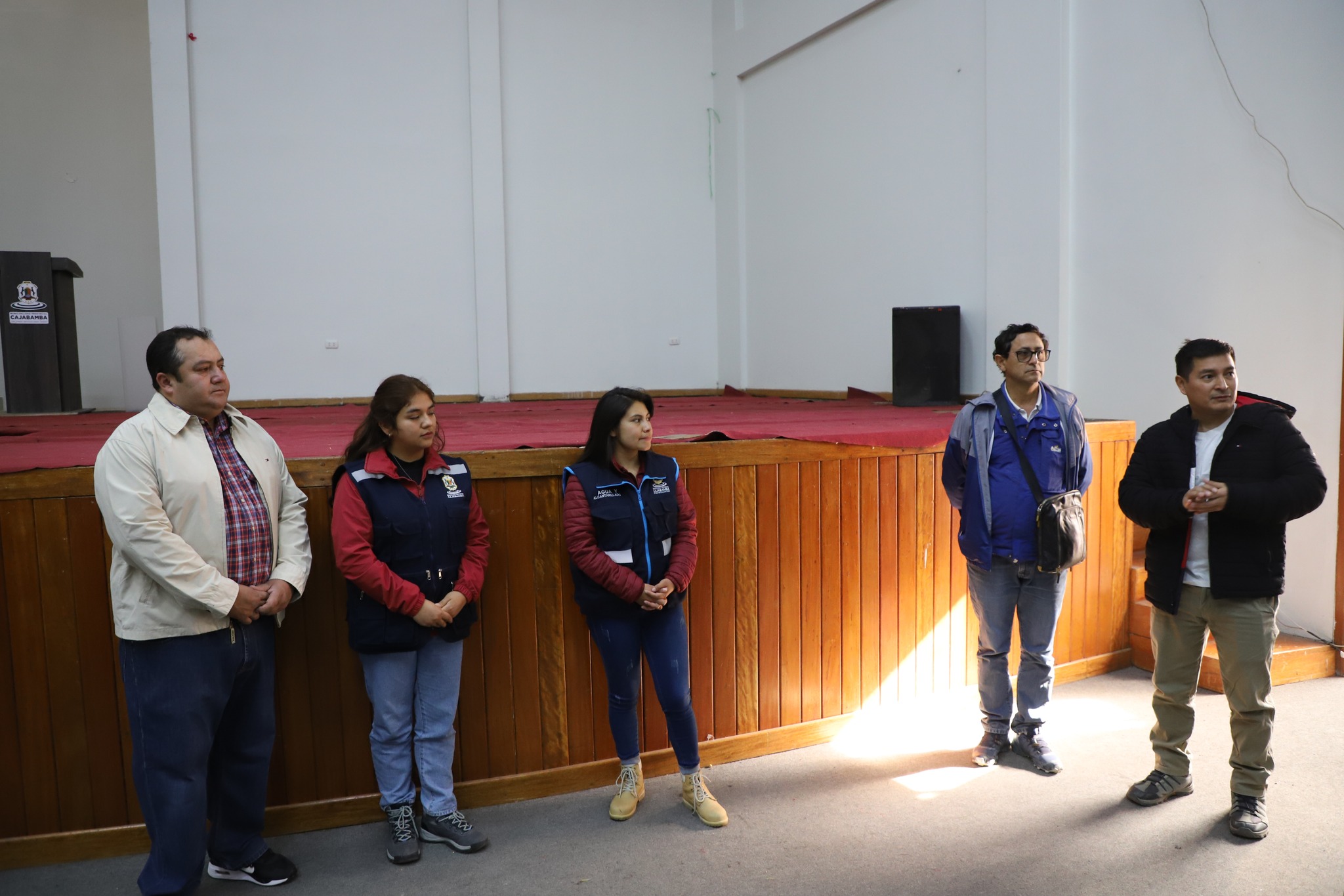 Pasantía en agua y saneamiento a representantes de Pataz, Huaylillas y Vijus