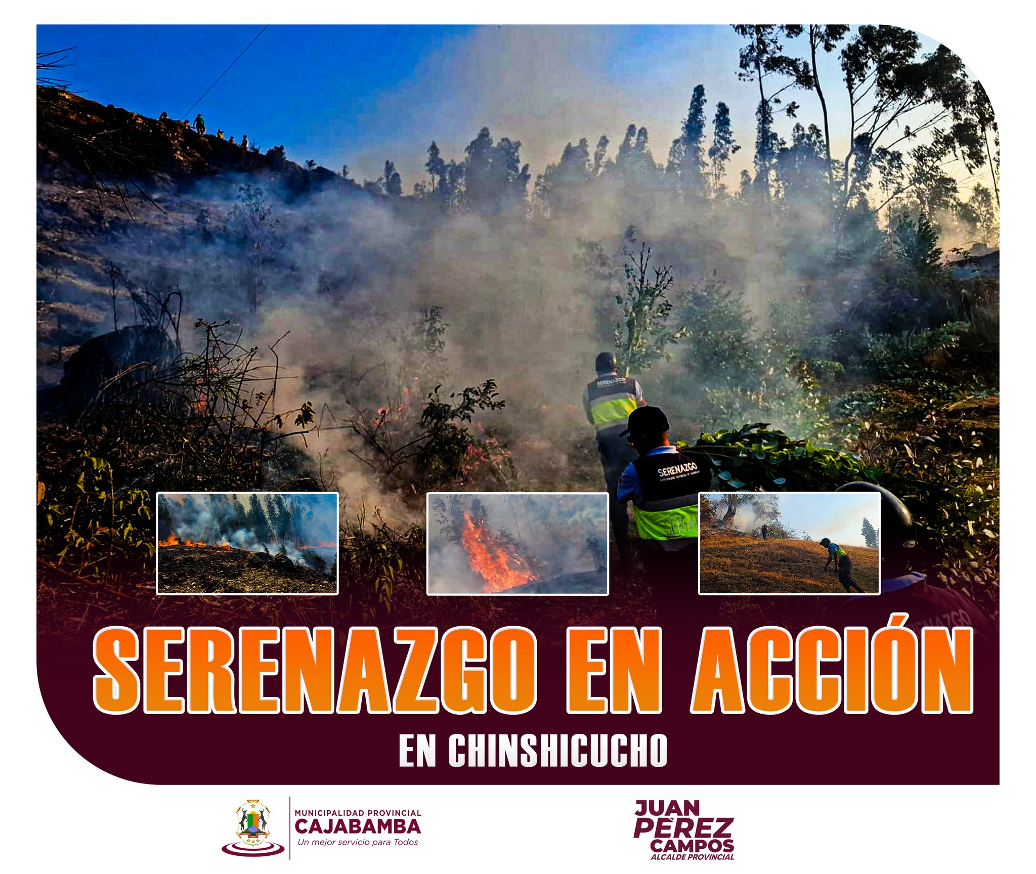 Serenazgo en acción en Chinshicucho