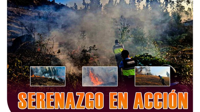 Serenazgo en acción en Chinshicucho