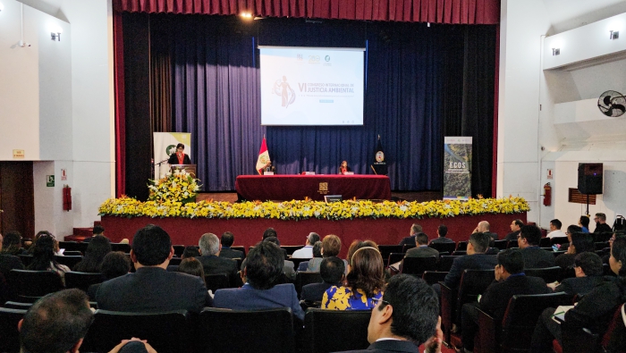 Jueces y juezas del país participaron del VI Congreso Internacional de Justicia Ambiental que tuvo como sede la ciudad de Piura