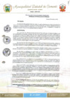 Vista preliminar de documento ORDENANZA MUNICIPAL N° 001-2019-MDC-CM