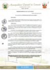 Vista preliminar de documento ORDENANZA MUNICIPAL N° 007-2019-MDC-CM