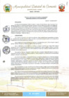 Vista preliminar de documento ORDENANZA MUNICIPAL N° 003-2019-MDC-CM