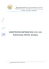 Vista preliminar de documento Bases Proceso CAS Transitorio N° 006-2024-MDU