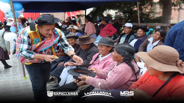 Población de Sapallanga, disfrutará de desayunos y almuerzos gracias a comedor