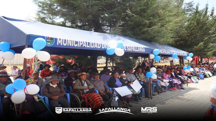 Población de Sapallanga, disfrutará de desayunos y almuerzos gracias a comedor
