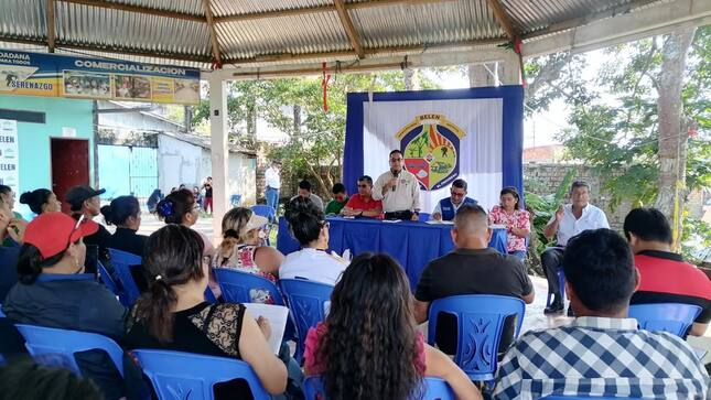 Equipo técnico de la Municipalidad Distrital de Belén sostuvo una importante reunión con los dirigentes del Asentamiento Humano Cabo López