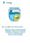 Vista preliminar de documento DIRECTIVA N° 005-2024-MDP_RGM030