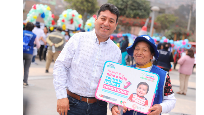 Barrido Nacional contra el Sarampion