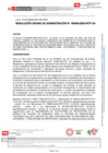 Vista preliminar de documento Resolución de Oficina de Administración N° 000248-2024-OA
