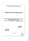 Vista preliminar de documento Anexo de la Resolución Ministerial N° 003-2003-MTC/09