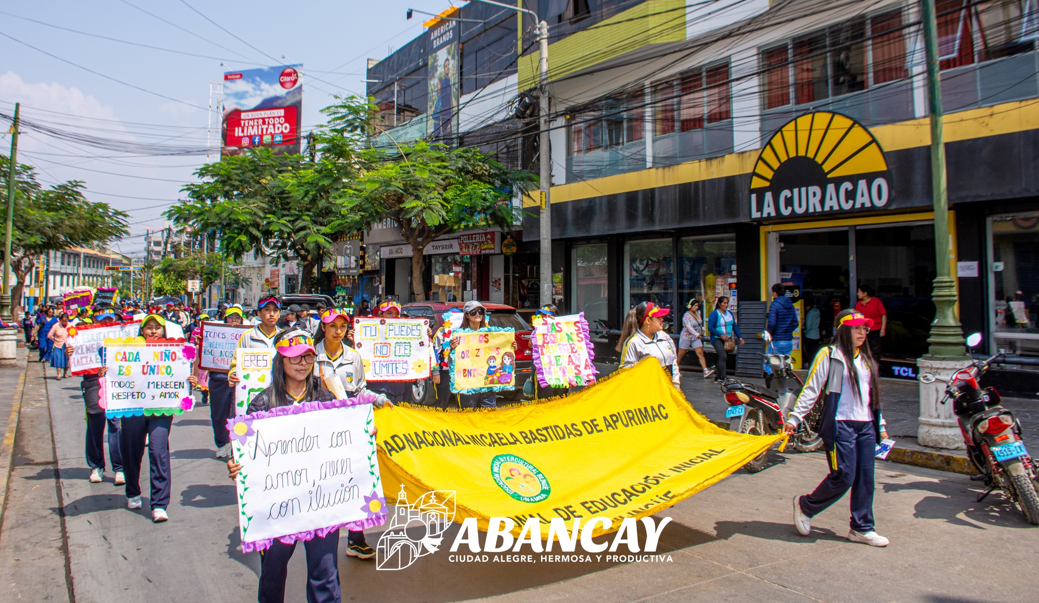 Exitosa Marcha De Sensibilización Del Programa “PRITE” Congregó A Un Gran Número De Ciudadanos De Abancay.
34