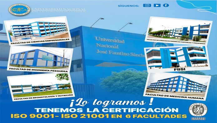 La certificación ISO 9001y 21001 asegurará que todos los procesos académicos y administrativos se realicen de manera sistemática y eficiente, garantizando así una experiencia educativa de alta calidad