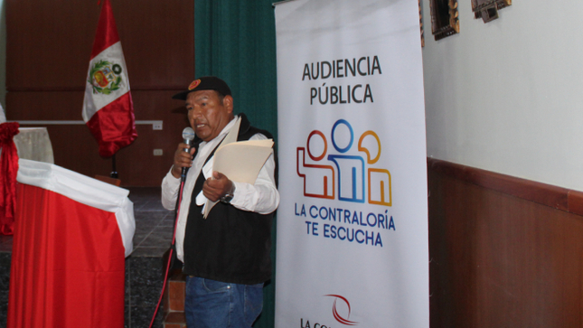 Tacna.–  La Contraloría General invita a la ciudadanía de la provincia de Tarata a participar de la Audiencia Pública “La Contraloría te escucha” en la que podrán reportar alertas y denuncias sobre el mal uso de los recursos del Estado, así como presuntos casos de corrupción, inconducta funcional, obras públicas paralizadas o con deficiencias, sobrevaloración de obras, nepotismo y pagos por servicios no realizadas, entre otros. 