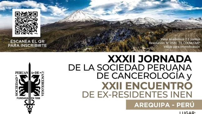 Arequipa: INEN y Sociedad de Peruana de Cancerología compartirán avances científicos en jornada científica internacional