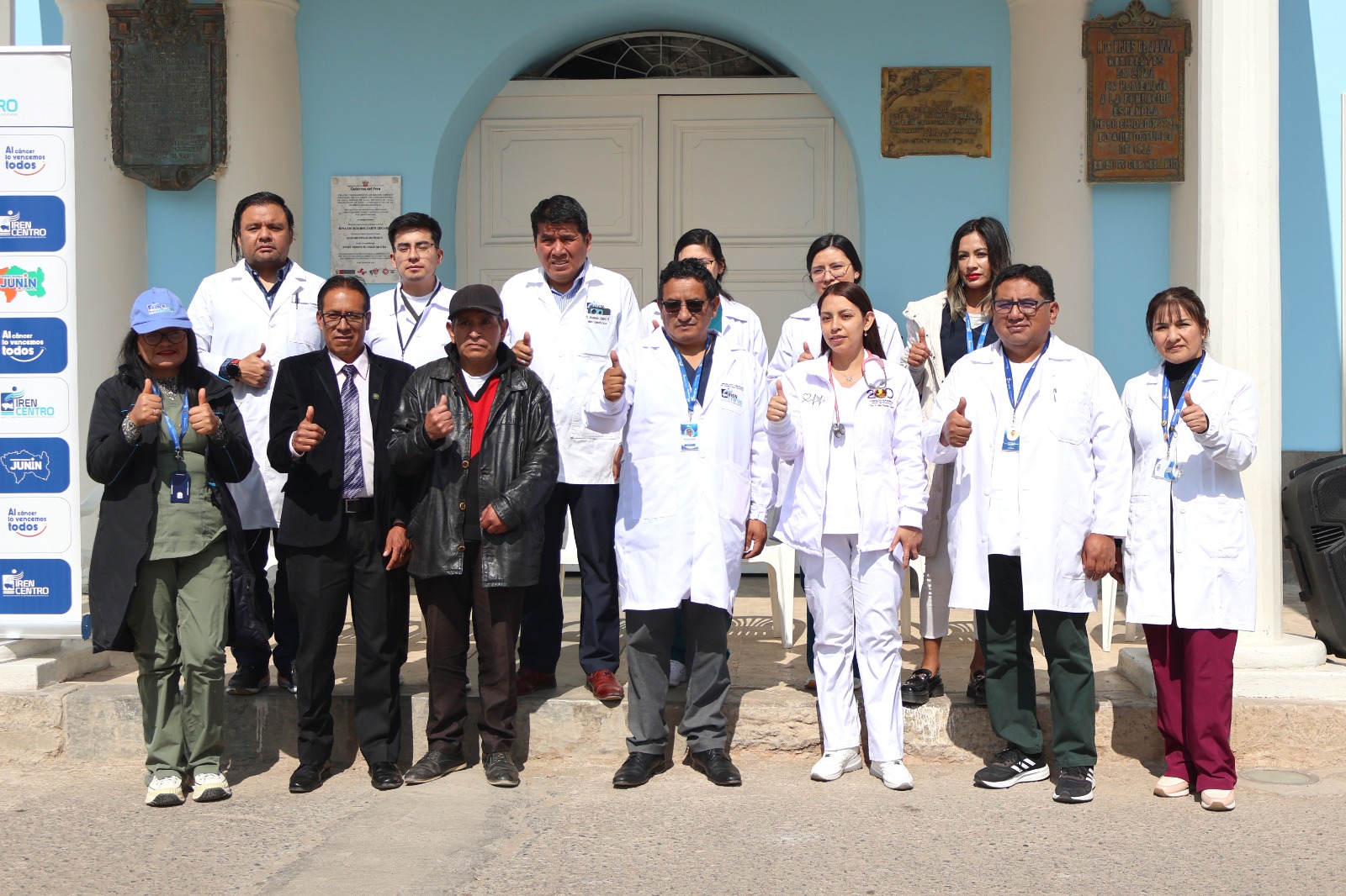 Personal médico presente en la campaña.