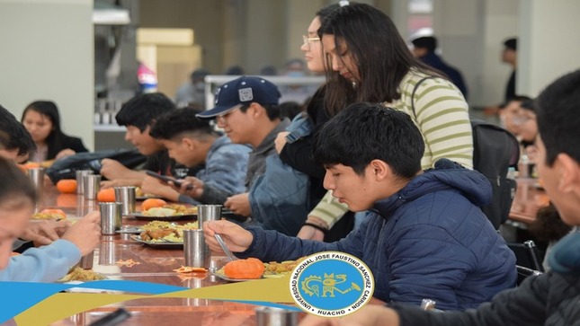 La Universidad Nacional José Faustino Sánchez Carrión retomó la atención del servicio alimentario para los estudiantes del semestre académico 2024-II. 