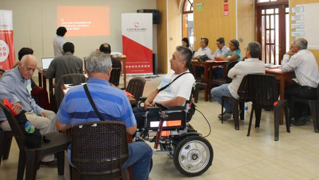 San Martín.- Como parte de las actividades propuestas por el equipo de Participación Ciudadana de la Contraloría General de la República, la región San Martín incorporó a 24 adultos mayores como parte del programa de Mentores de Control Social.
