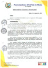 Vista preliminar de documento RESOLUCION DE ALCALDIA 085-2023-MDM