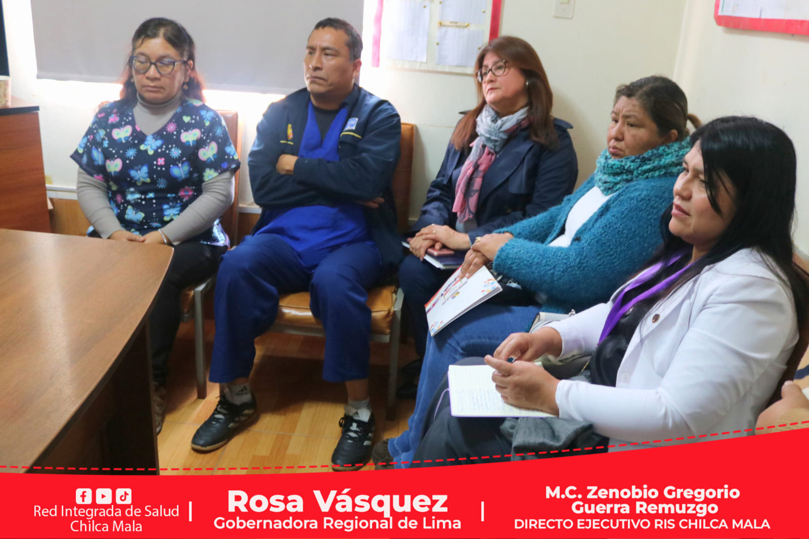 RIS Chilca Mala y Colegio Médico del Perú coordinan acciones para el mejoramiento del sistema de salud