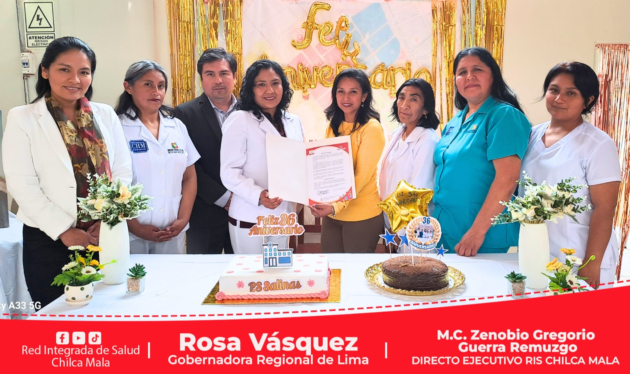 Puesto de Salud de Salinas conmemora su 36⁰ Aniversario de fundación y atención al público.