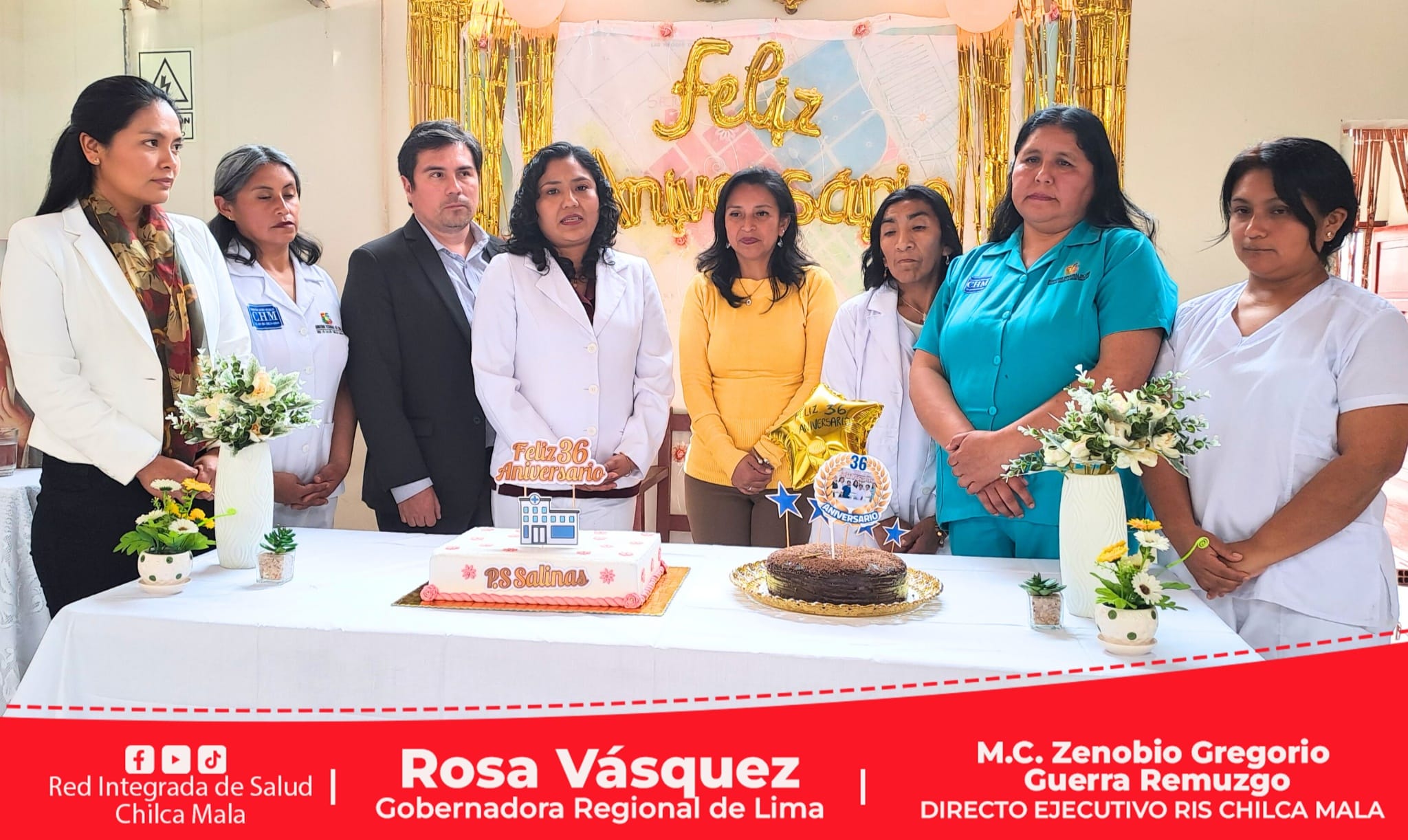 Puesto de Salud de Salinas conmemora su 36⁰ Aniversario de fundación y atención al público.