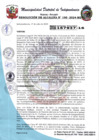 Vista preliminar de documento Resolucion de Alcaldia N° 190-2024-MDI