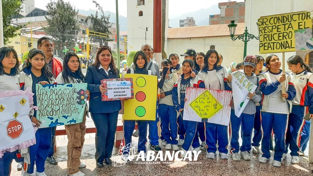 💯📢Marcha De Sensibilización Por La Seguridad Vial En Apurímac: Culminó Con Éxito Rotundo.
