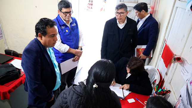 Gestión de Institutos Nuestra Señora de la Asunción y Ciro Alegría de Otuzco fue observada por Equipo de Supervisión de la GRELL