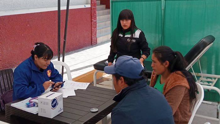Caravana Contigo llegó a uno de los distritos más alejados de La Libertad donde se certificó a más de 80 personas con discapacidad