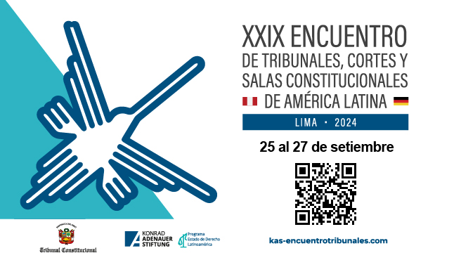 TC de Perú se prepara para recibir a magistrados de Tribunales, Cortes y Salas Constitucionales de América Latina del 25 al 27 de setiembre