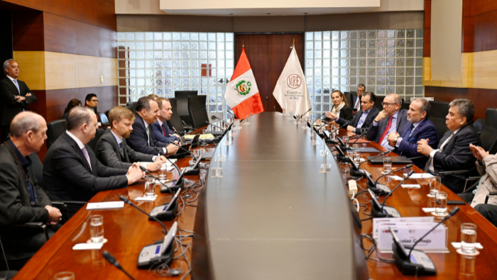Canciller Schialer sostuvo reunión con delegación de empresarios alemanes que promueve inversiones en el Perú