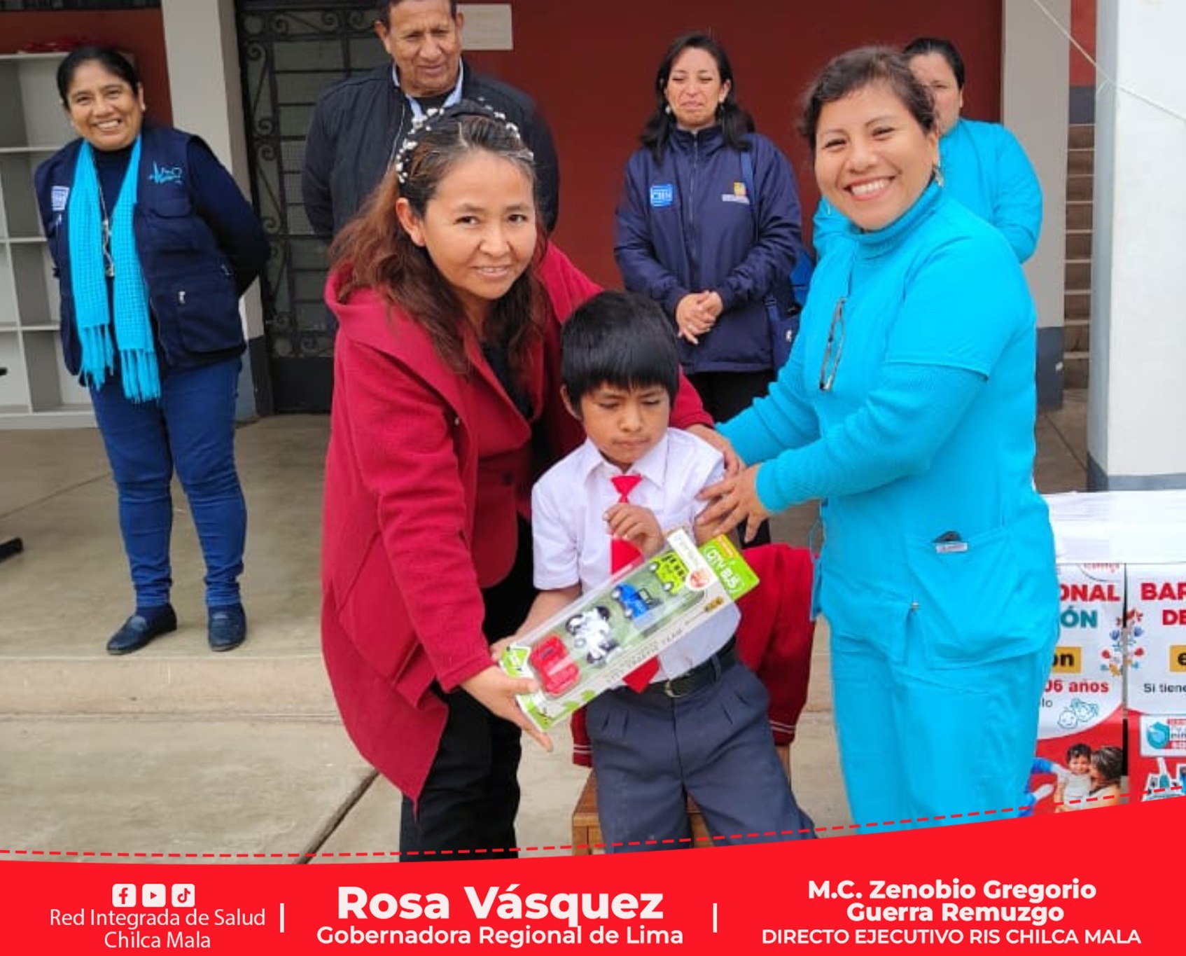 Sarampión: RIS Chilca Mala continua el barrido regional de vacunación a niños de 1 a 6 años, 11mese, 29 días