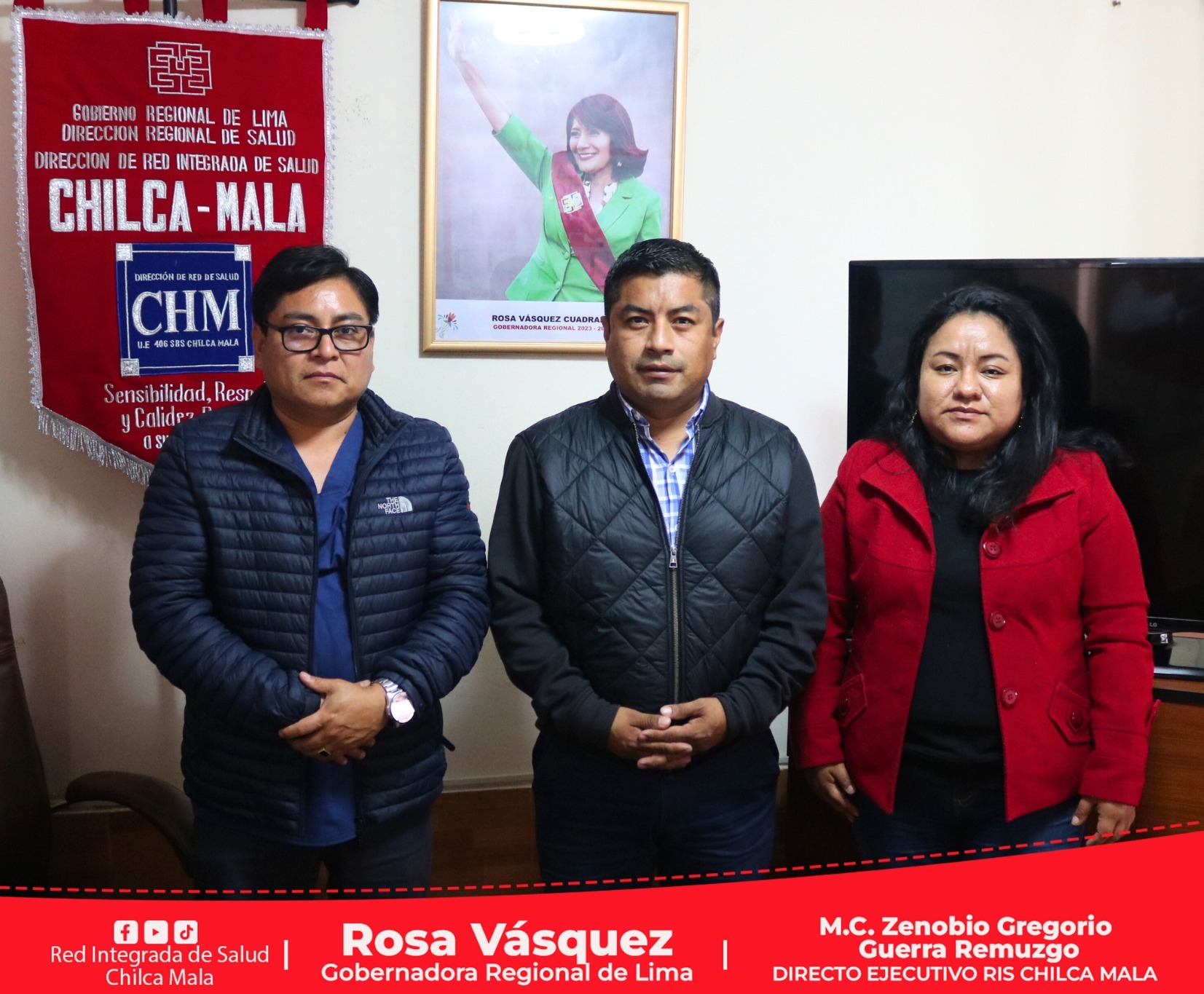Director Ejecutivo de la RIS Chilca Mala se reunió con Consejero Regional para exponer realidad situacional de la institución
