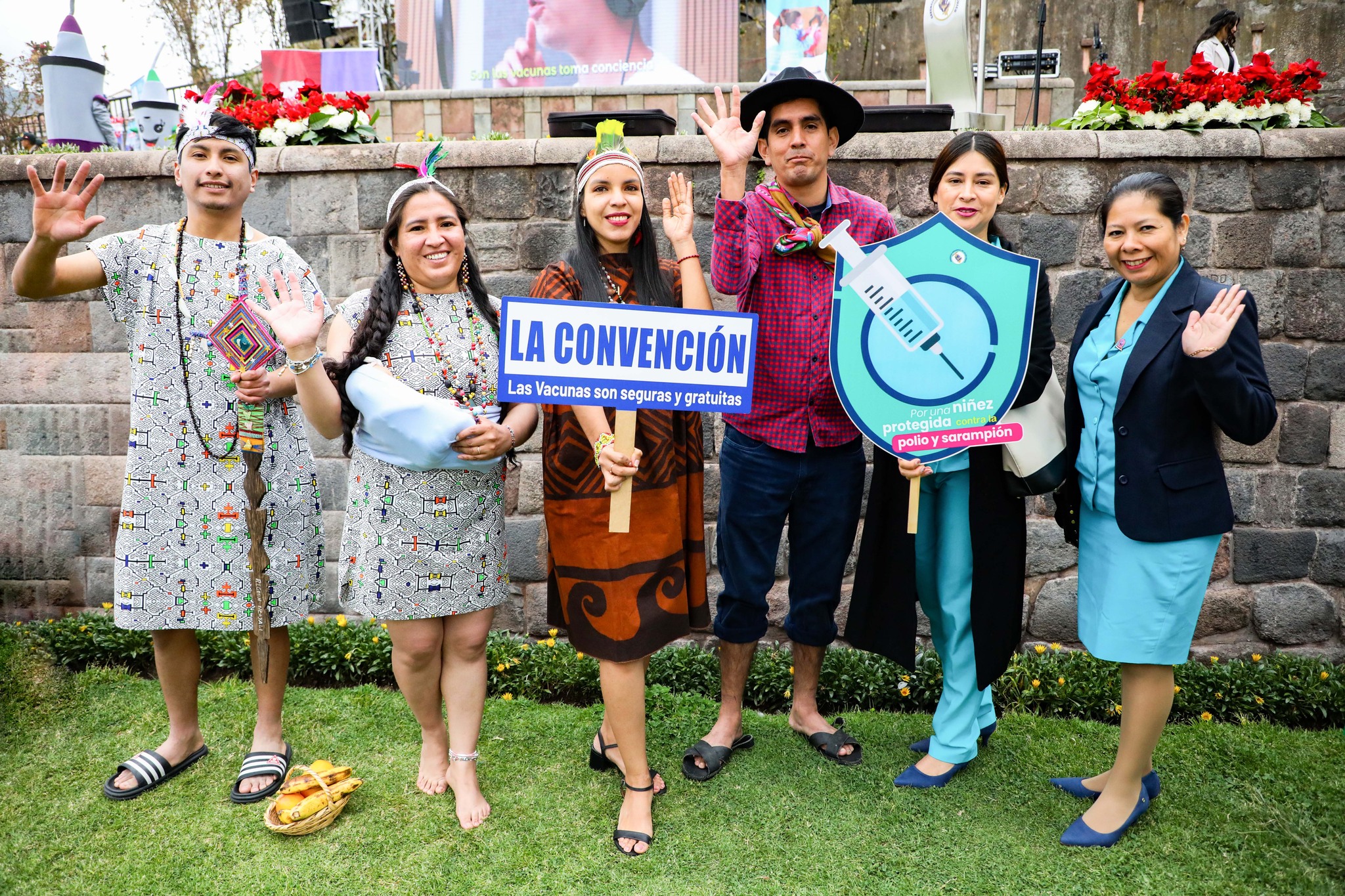 Werner Salcedo Álvarez Desde El Cusco Inició Barrido Nacional De Vacunación Contra Polio Y La Sarampión
