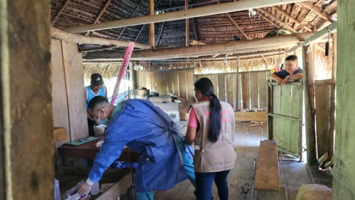 Loreto: Nace bebé Kichwa gracias a labor de gestora del Ministerio de Cultura en la PIAS aérea