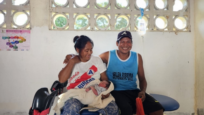 Loreto: Nace bebé Kichwa gracias a labor de gestora del Ministerio de Cultura en la PIAS aérea