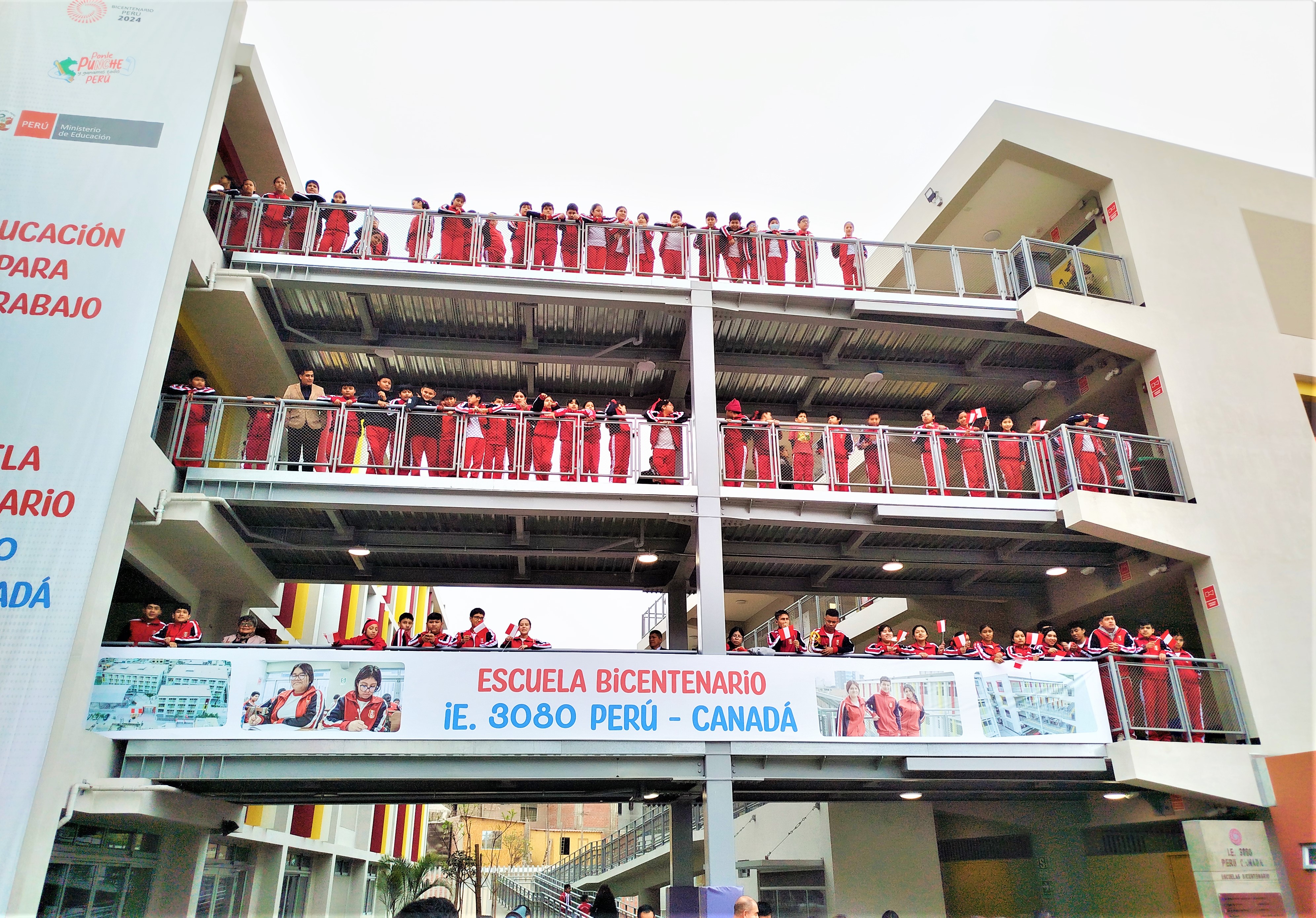 foto panorámica del la ceremonia central