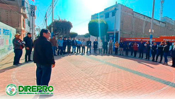 LA DIREPRO ICA participó del " II Simulacro Nacional Multipeligro "