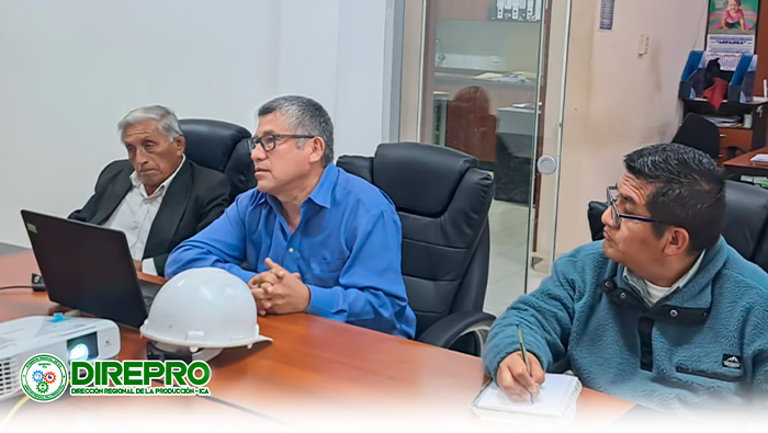 Reunión de exposición solicitada por la OSPA "Asociación Sindicato de Pescadores y Extractores de Mariscos del Puerto de Pisco Lagunillas"