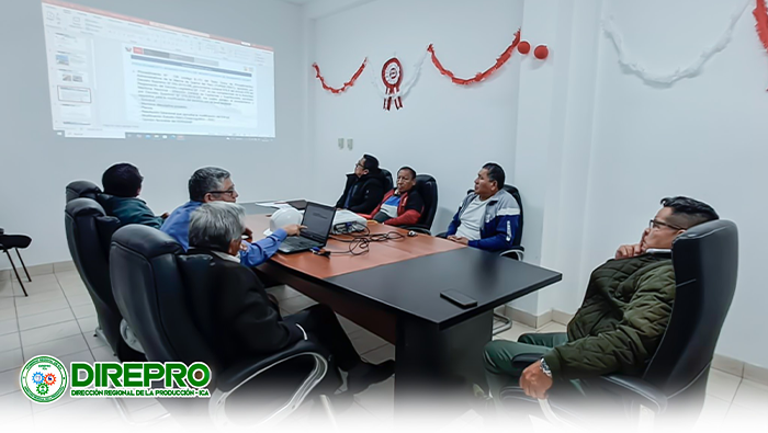 Reunión de exposición solicitada por la OSPA "Asociación Sindicato de Pescadores y Extractores de Mariscos del Puerto de Pisco Lagunillas"
