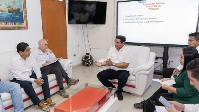 Gobernador y ministro de vivienda acuerdan impulsar importante cartera de proyectos de sanemiento para la región