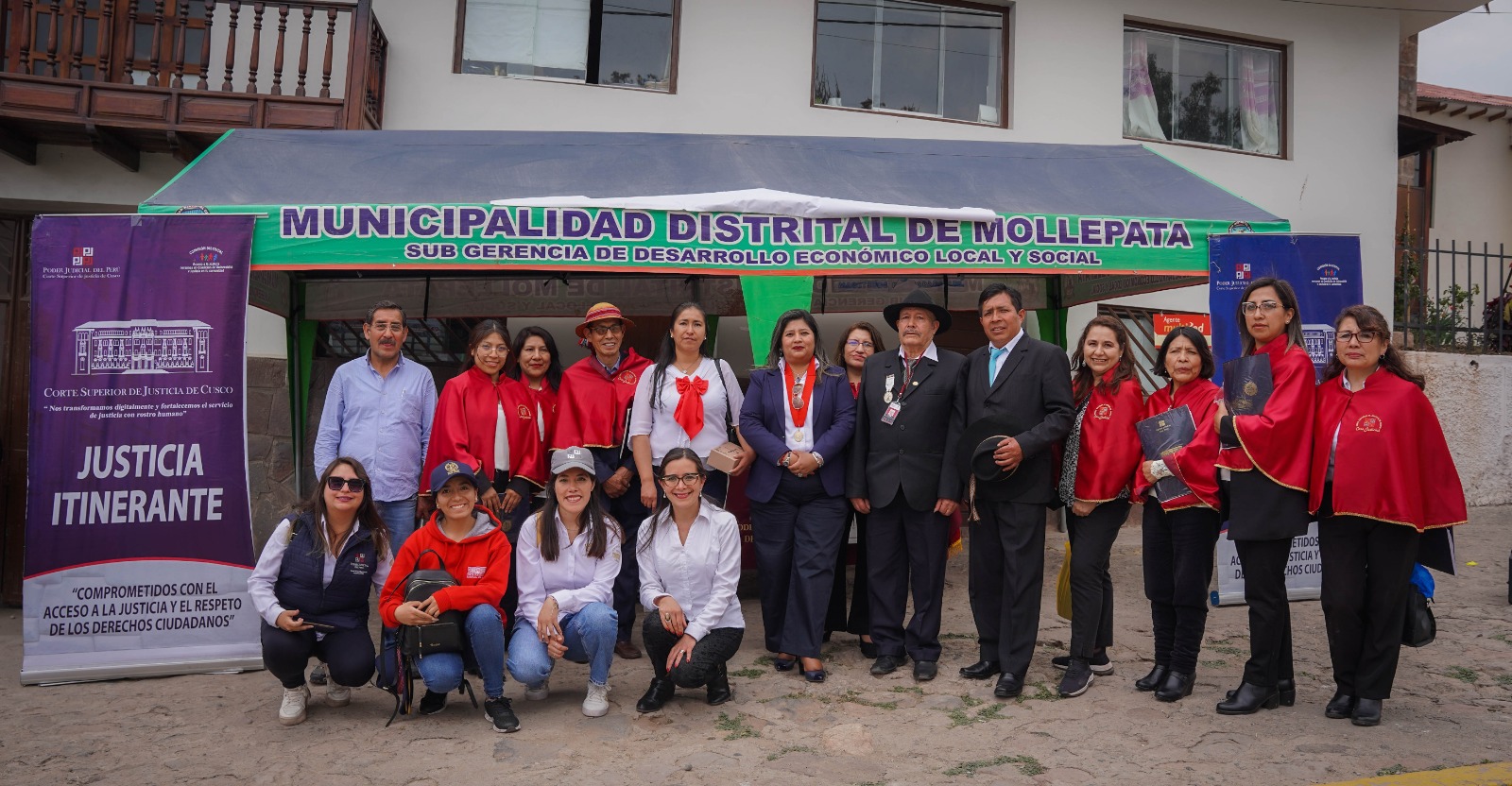 Corte Superior de Justicia de Cusco brindo orientación jurídica gratuita en el distrito de Mollepata