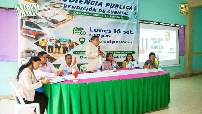 Foto Alcalde Javier Pazo lidero segunda audiencia pública de rendición de cuentas 2024