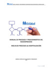 Vista preliminar de documento Manual de Procesos y Procedimientos de Hospitalización