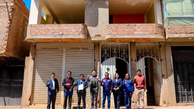 Municipalidad Provincial de Puno recibe inmueble del Ministerio Público a través de PRONABI