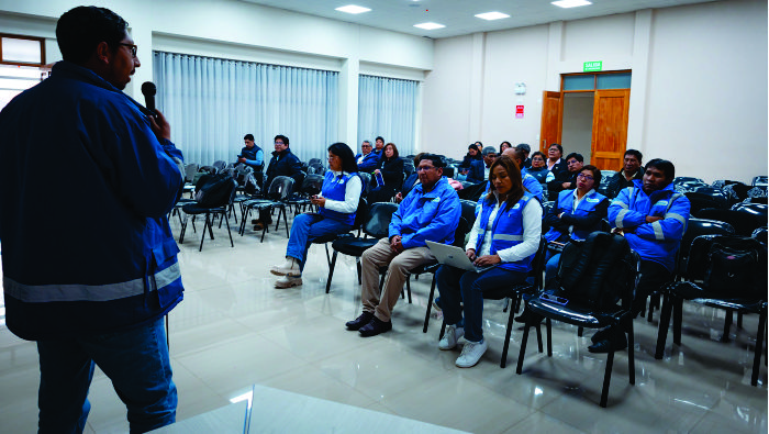 Representantes de Emsapuno, Sedajuliaca y Sunass sostuvieron una reunión de problemáticas operativas de las EPS