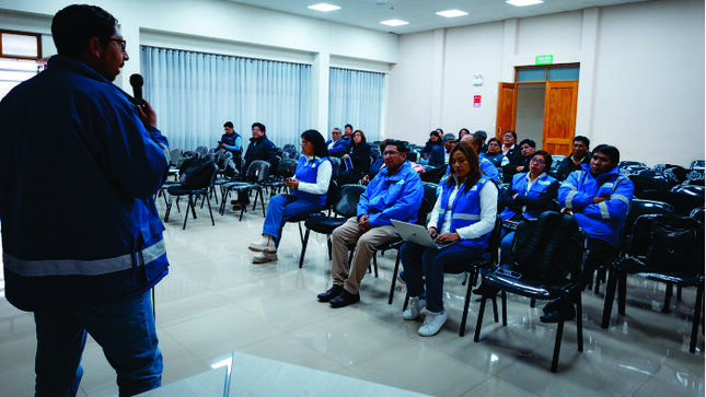 Representantes de Emsapuno, Sedajuliaca y Sunass sostuvieron una reunión de problemáticas operativas de las EPS